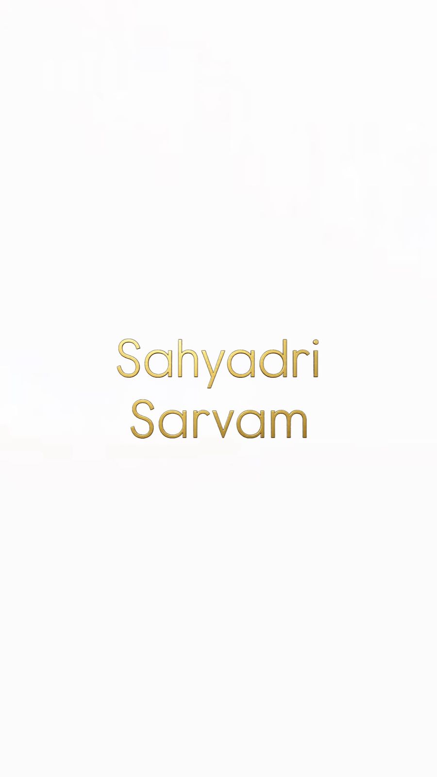 Sahyadri Sarvam